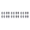 thumbnail image 4 of Destyer 8pack/lot Pine Cone Decorations Festive Pine Cone Pendant To Add Joy To Tree Dark Grey 3Set, 4 of 6
