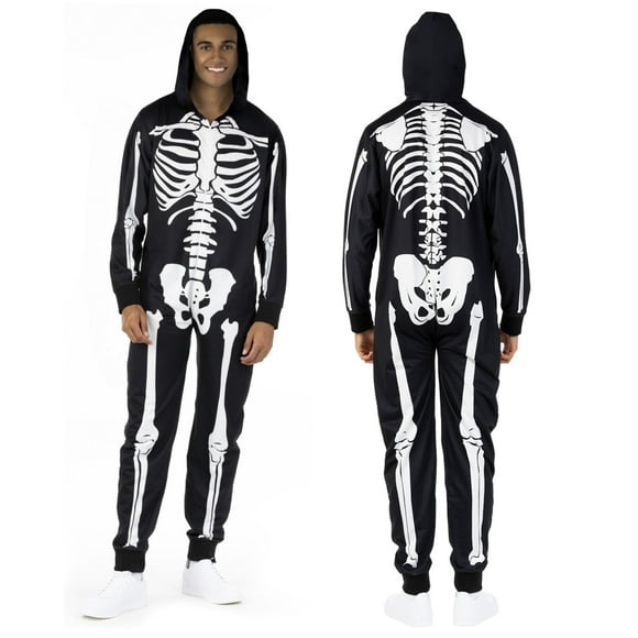 Morph Mens Skeleton Costume Men, Adult Skeleton Suit Outfit, Adult Skeleton Costume Men, Halloween Skeleton Costume Men