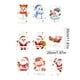 thumbnail image 3 of Paquete de 9 Pegatinas Navideñas para Ventanas | Pegatinas Navideñas Coloridas de Pvc | Decoraciones Navideñas Translúcidas Reutilizables para Centros Comerciales, Hogar, Oficina y Decoración de Temp, 3 of 6