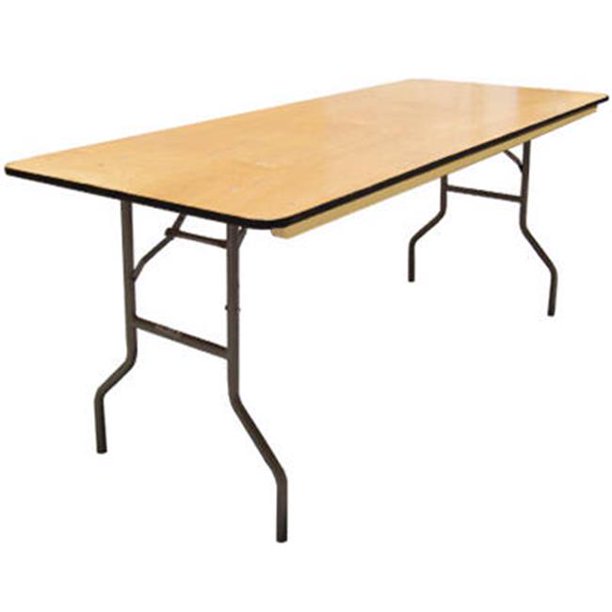 Pre Sales 3808 8 ft. x 30 in. Plywood Folding Table