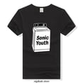 thumbnail image 2 of Camiseta de Sonic Youth, camisetas de banda de rock, camisetas unisex de manga corta para hombre y mujer, ropa punk, 2 of 5