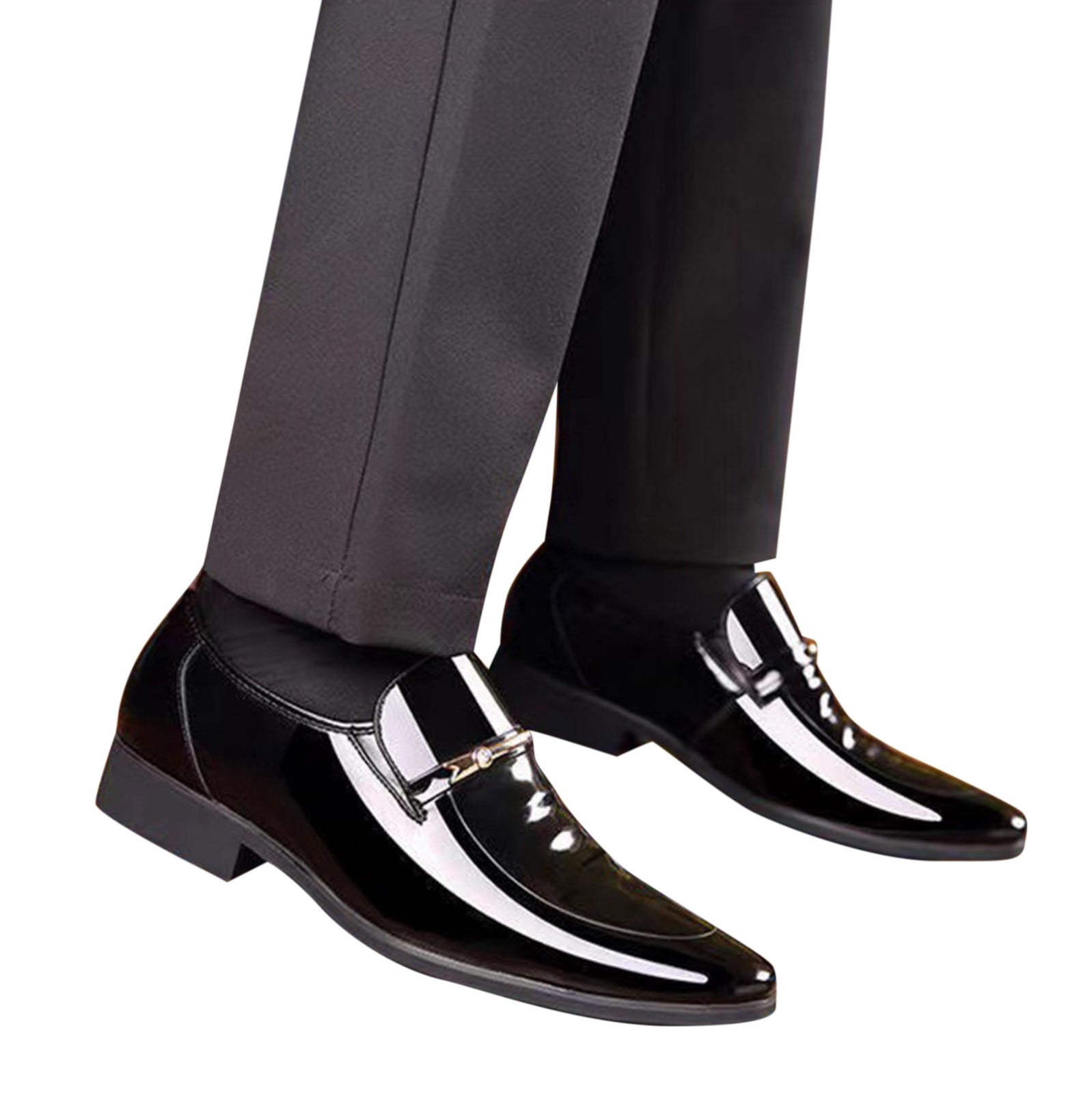 Vedolay Men's Oxfords,Mens Leather Dress Shoes Mens Oxfords Formal Dress Shoes for Men(Black,12)
