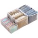 thumbnail image 5 of Caja de almacenamiento para vaqueros, organizador de guardarropa de 2 piezas, cajas de almacenamiento para vaqueros, caja de separación de malla, cajón para ropa, para pantalones, 5 of 5