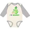 thumbnail image 3 of Inktastic I Love Grammy Boys or Girls Long Sleeve Baby Bodysuit, 3 of 5
