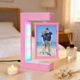 thumbnail image 4 of Magnetic Levitation Photo Frame, LED Light Three Sided Photo Display, Floating Picture Frame, 1 Count, 4 of 6
