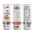 thumbnail image 2 of CELSIUS Fizz Free Peach Mango Green Tea Energy Drink Can 12 fl oz - 3 count, 2 of 5