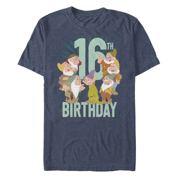 Men's Snow White and the Seven Dwarfs 16th Birthday Graphic T-Shirt