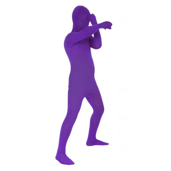 Morphsuits Purple Morphsuit Kids Halloween Costume For Unisex Purple Large