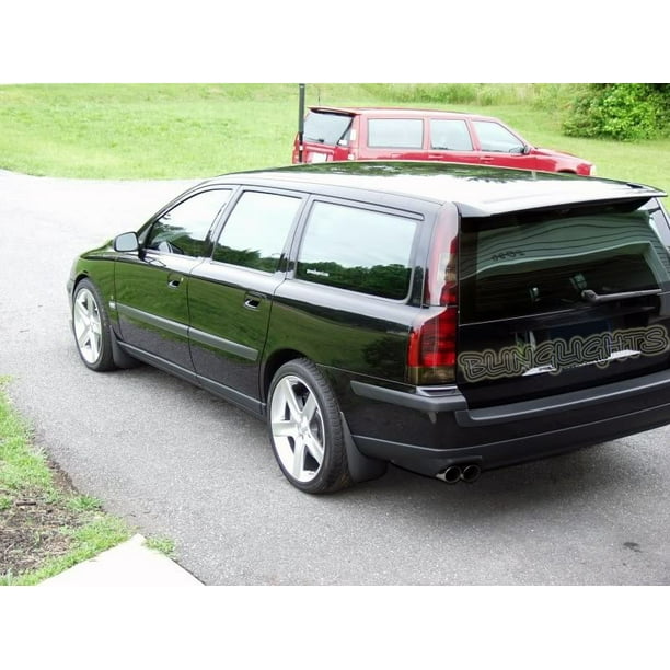 Volvo V70 Murdered Out Taillamp Tinted Overlays -