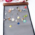 thumbnail image 3 of Storage Rack Large Capacity Jewelry Display Earrings Shape Wall 30*60Cm Hanging Mesh Fabric Hooks Jewlery Holder Racking, 3 of 5