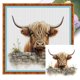 thumbnail image 1 of Hilo Algodón Ecológico Bordado Kit Punto Cruz Yak Impreso 11CT Arte 40x40cm, 1 of 9