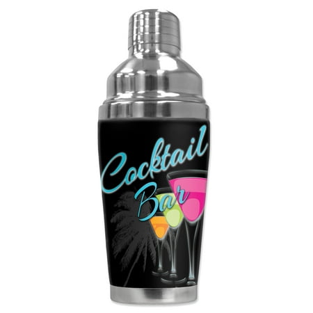 

Mugzie brand 16-Ounce Cocktail Shaker with Insulated Wetsuit Cover - Cocktail Bar