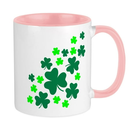 

CafePress - Shamrocks Mug - Ceramic Coffee Tea Novelty Mug Cup 11 oz
