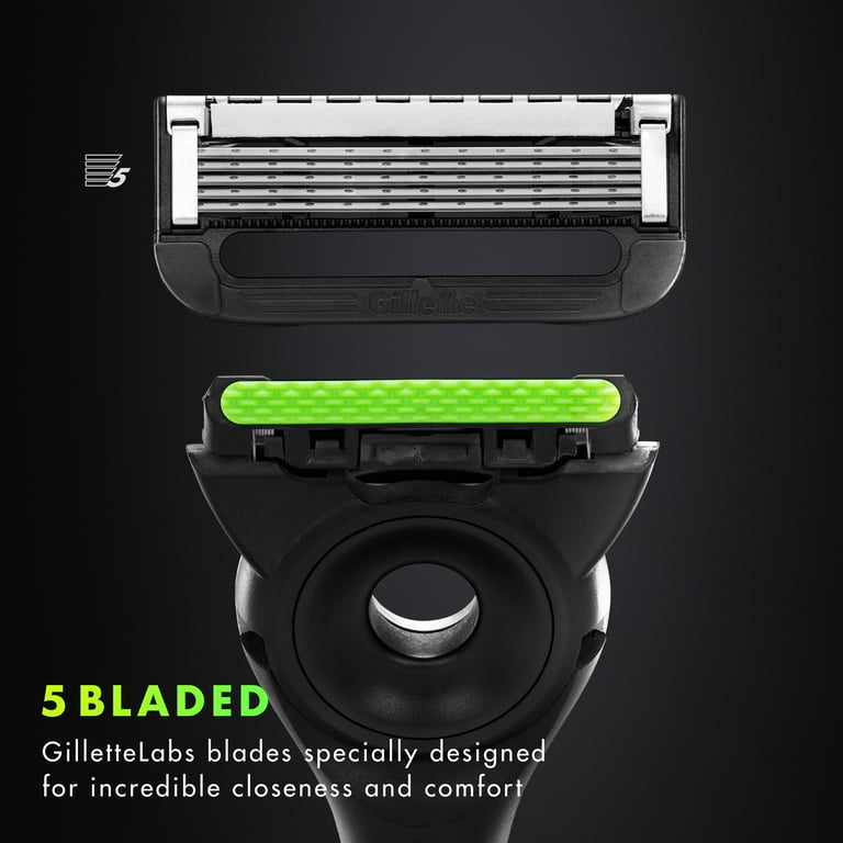 Gillette Labs Gold Edition Men's Razor with Built-in