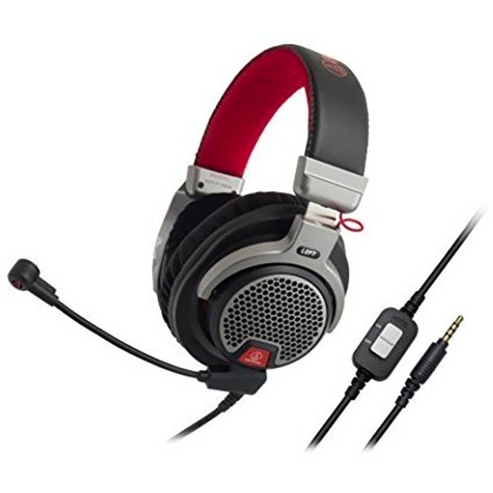 open back gaming headset with mic