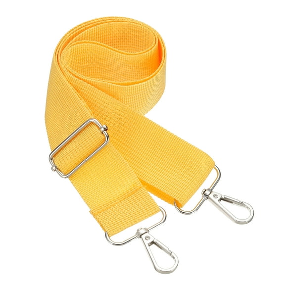 Uxcell Purse Strap Replacement 1.5" Bag Strap for Canvas Bag Handbag Yellow