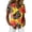 Yellow, variant on Fgvctg Women's Hawaiian Shirts Casual Short Sleeve Button Down Shirts Summer Beach Shirt Dressy Tropical Printed Tops Lightweight Holiday Outfits Gold XL