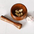 thumbnail image 3 of Olive Wood Mortar and Pestle Set, 3 of 5