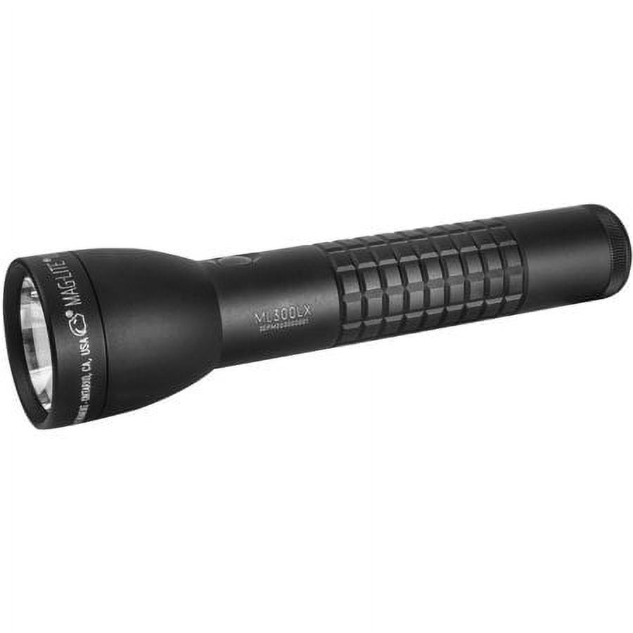 Maglite ML300LX LED 2-Cell D Flashlight Black (Boxed)