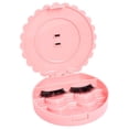 thumbnail image 4 of 2 Pieces Eyelash Storage Case Empty Lash Book Fake Eyelash Without Mirror Three Tier Lashes Organizer Eye Lash Case Eye Lash Case Pink, 4 of 6
