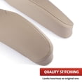 thumbnail image 6 of KBH 1 Pair Car Front Seat Armrest Covers for 2010 2011 Honda CRV Accessories, Arm Rest Protector Cover Replacement Leather Interior, Beige, 6 of 6