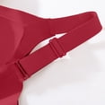 thumbnail image 6 of qelini Wireless Push up Bras for Women Plus Size Lace Seamless Breathable Everyday T-Shirt Bra with Adjustable Straps, 6 of 6
