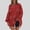 Red, variant on CLOISE Sweatshirts for Women Graphic Pullover Sweatshirts Crew Neck Long Sleeve Hoodies Shirts Blue Drop Shoulder Tops Fall Casual Preppy Clothes XL