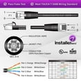 thumbnail image 3 of Cable UTP Cat6 gris de 2,7 m, paquete de 90, 10 Gbps, 3 of 7