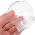 thumbnail image 4 of 24 bolas de nieve de plástico transparente para manualidades navideñas (S), 4 of 7