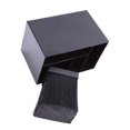 thumbnail image 1 of ABS Hairdressing Scissors Storage Box Detachable Makeup Organizer Anti-slip Cosmetic Case Black, 1 of 9
