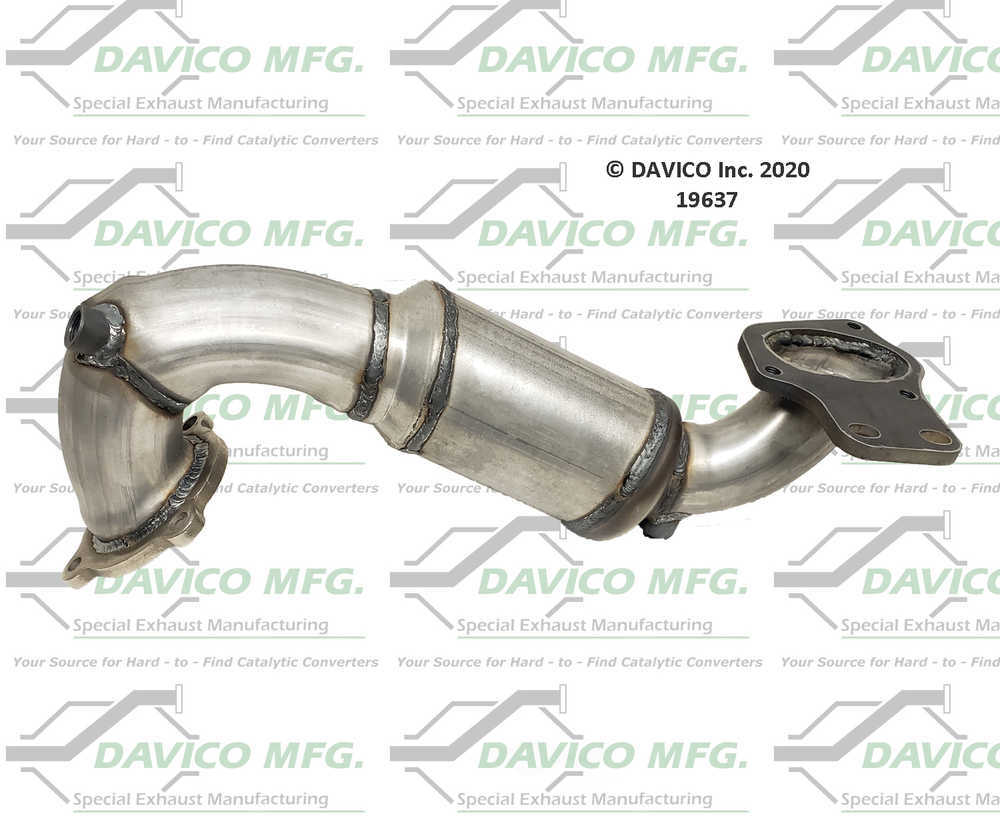 Davico Mfg 19637 Direct-Fit Catalytic Converter