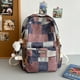 thumbnail image 3 of Mochila Denim Preppy Estudiantes Portátil para La Escuela Viajes Al Aire Libre, 3 of 8