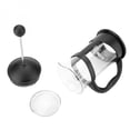 thumbnail image 3 of Cafetera French Press de vidrio de 400 ml con acero inoxidable, 3 of 4