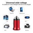 thumbnail image 6 of 2-Port Dual USB 2.4A Car Charger Adapter for iPhone 6 6S Plus SE 7 7+ XS X XR XS Max 8 8+ iPad Mini Air Pro, Samsung Galaxy S9 S8 S10 S10e S10 Plus Tab S7 S6 S5 Note 9 8 5 LG Smartphone Android -Black, 6 of 6