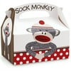 Sock Monkey Red Empty Favor Boxes