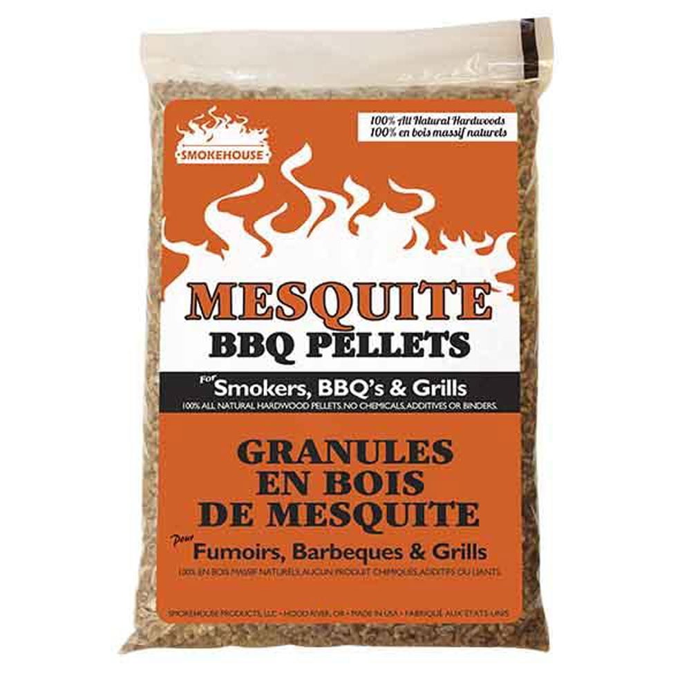 Smokehouse Hardwood Mesquite BBQ Smoking Pellets for Smoker Grill, 40