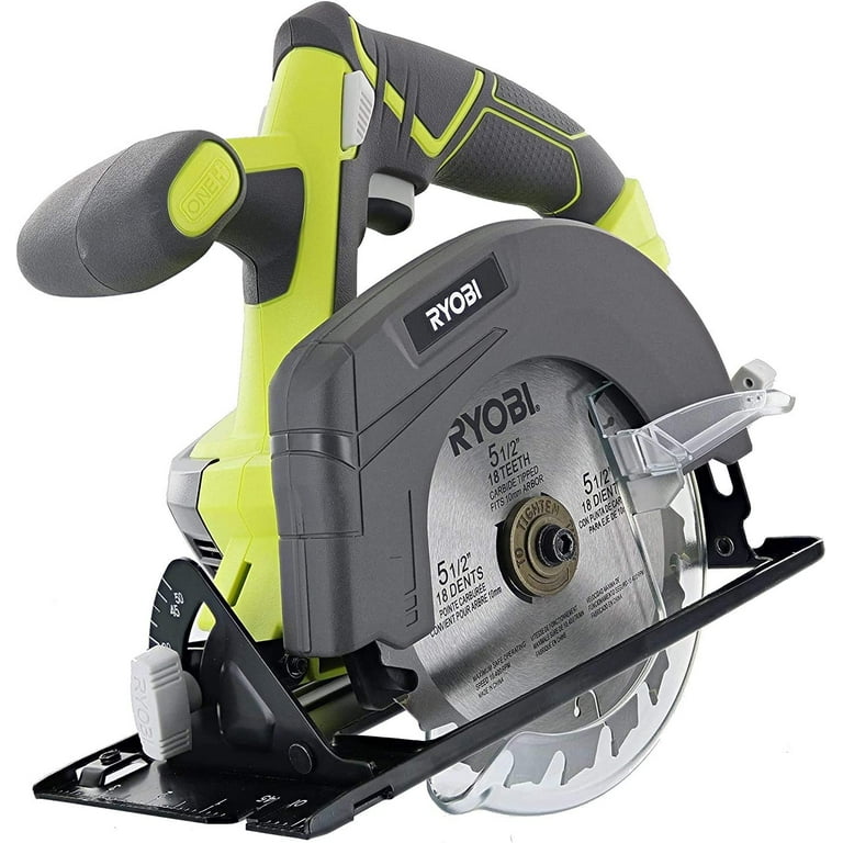 RYOBI 18 V Cordless 5.5 inch Circular Saw Combo Kit with a 4Ah Battery and Charger Bulk Packaged Walmart
