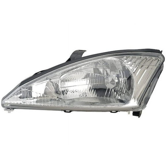 Left Headlight Assembly - Compatible with 2000 - 2004 Ford Focus 2001 2002 2003