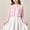 Pink, variant on Toddler & Big Girls 3D Flower Knit Cardigan Crewneck Long Sleeve Casual Comfortable Sweater Coat for Kids 1-13Y White