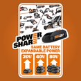 thumbnail image 5 of WX094L.9 WORX 20V Power Share Cordless Shop Blower - Tool Only, 5 of 5