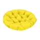 thumbnail image 5 of Hamaca con cojín, cojín para silla columpio para uso interior o exterior, mecedora, cojín colgante para silla tipo huevo, cojín redondo para jardín, , AMARILLO, 5 of 8