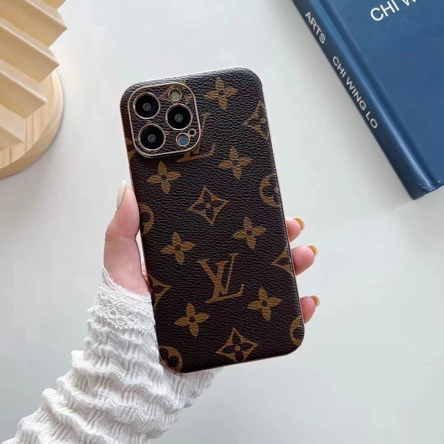 Funda De Cuero De Agujero Fino De Flor Antigua Adecuada Para iPhone 14 Pro 13 11 promax 12 7 8 plus