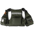 thumbnail image 6 of Multi-Pocket Fly Fishing Jacket Vest with Water Bottle Holder, 6 of 14