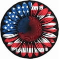 thumbnail image 2 of Bald Eagle American Flag Spare Tire Cover Patriotic USA Independence Day Wheel Protectors Weatherproof Universal Wheel Cover Fit for Rv SUV Travel Trailer Camper Truck July 4th Gifts, 2 of 10