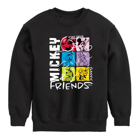 Disney - Streetwear Shot - Toddler & Youth Crewneck Fleece Sweatshirt
