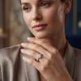 thumbnail image 6 of Rosec Jewels Lab Grown Diamond Solitaire Engagement Ring 2 Carat - IGI Certified (E-VS1 Quality) - with Jewelry Box, 18K White Gold, US 10.00, 6 of 8