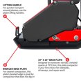 thumbnail image 4 of Tomahawk Power 2 HP Electric Vibratory Plate Compactor Tamper for Gravel Soil Compaction, 4 of 9