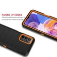 thumbnail image 4 of For Samsung Galaxy A23 5G 2022 6.6" Case, Heavy Duty Rugged Defender Case with [Belt Clip Holster] [Built in Screen Protecotr], Shockproof Full Body Protection Kickstand Cover, Orange, 4 of 8