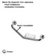 thumbnail image 2 of Barra de Seguridad Baño Alfa Agarradera con jabonera Acero Inoxidable Cromado 42 cm, 2 of 3