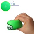 thumbnail image 3 of 6 pieces, pet dog ball teeth fun trick toys, silicone sound toys, pet puppy toys, interactive cat toys, 3 of 12